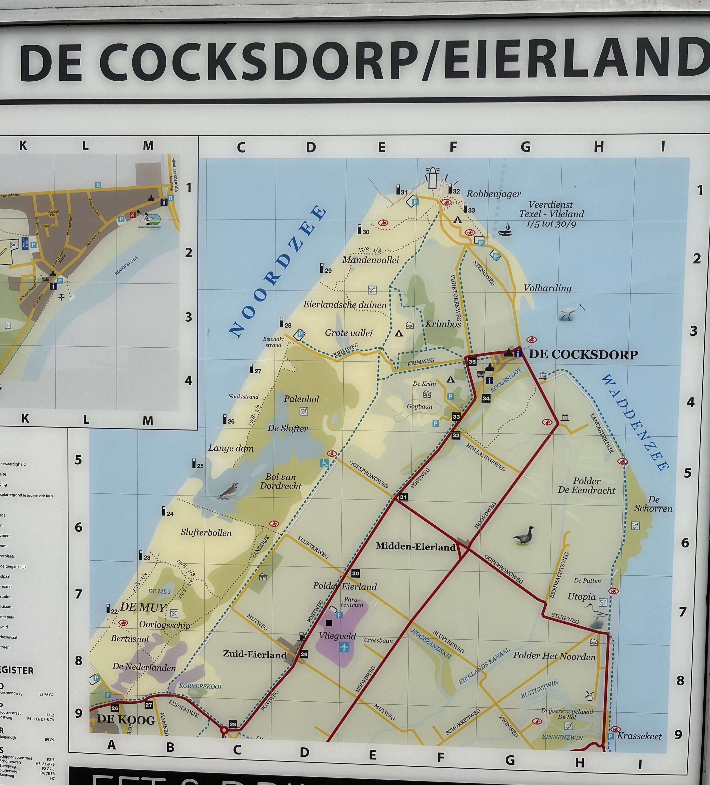 Cocksdorp (Texel). Foto van Gerda van der Meer.